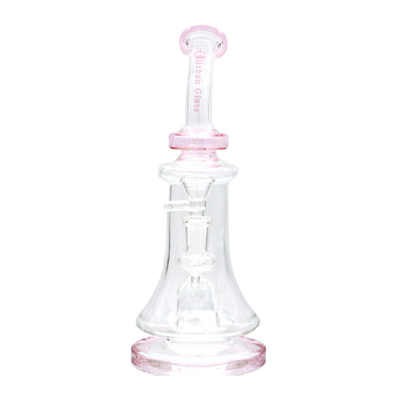 10'' URBAN GLASS SHOWERHEAD WATERPIPE Gotham Distro