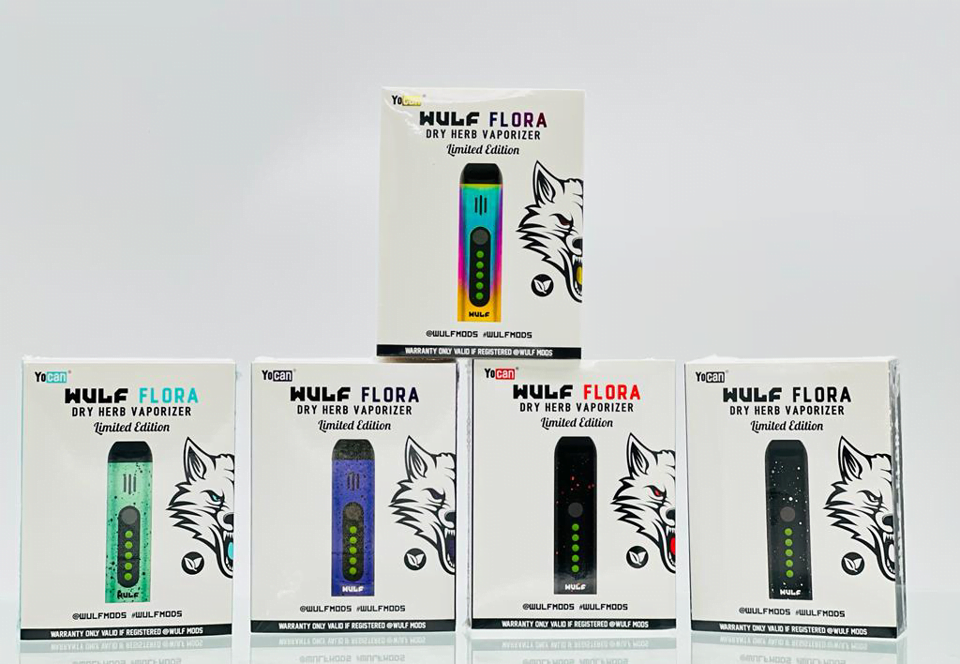 WULF FLORA PORTABLE DRY HERB VPORIZER – Gotham Distro X OB Wholesale
