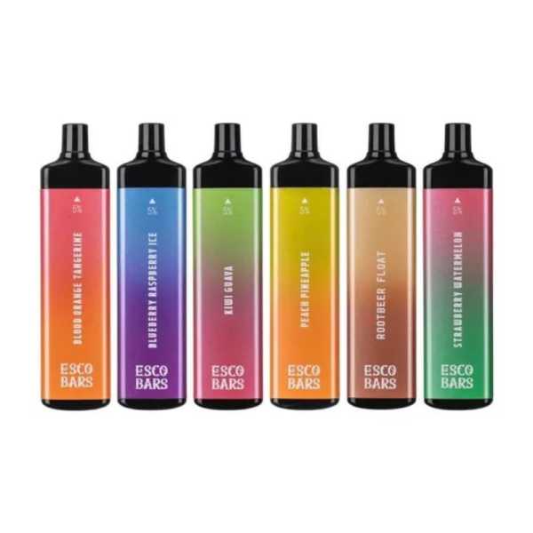 ESCO BARS PASTEL CARTEL MEGA DISPOSABLE 5000PF BOX OF 10 Gotham Distro