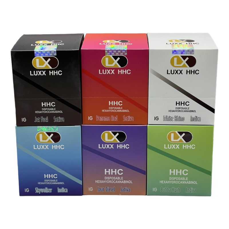 LUXX HHC DISPOSABLE BOX OF 10 Gotham Distro
