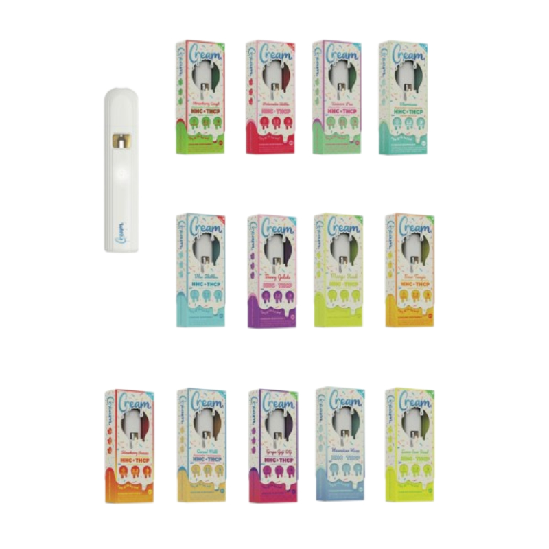 CREAM HHC+THCP 2.2GM DISPOSABLE BOX OF 5 Gotham Distro