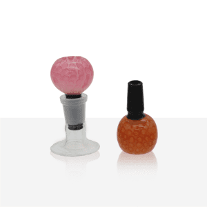 Color Full HONEYCOMB BOWL 14MM W/ BLACK TUBE JOIN