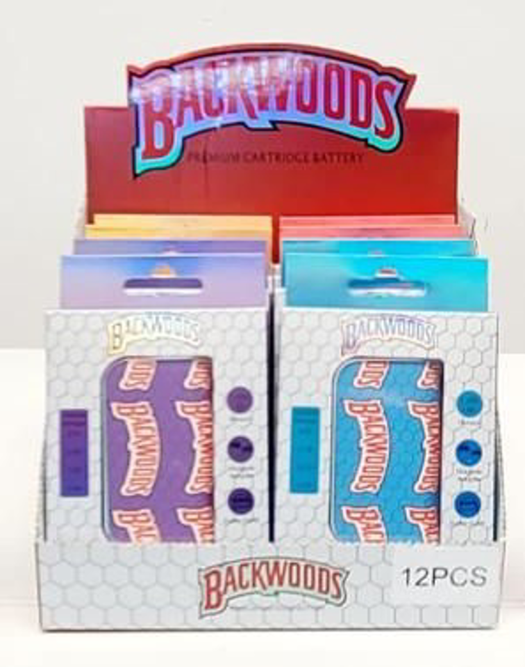 BACKWOODS PREMIUM CARTRIDGE 4 VARIABLE PREHEAT 2X ADAPTOR BATTERY YELLOW Gotham