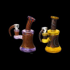 5'' SPIRAL DESIGN EG GLASS WATERPIPE