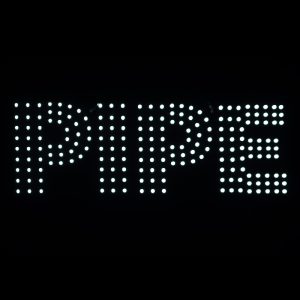 LED SIGN PIPE 22 X 7  WHITE