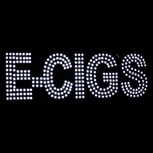 LED SIGN E CIGS 30 X 9