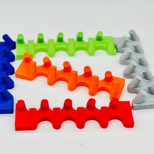 RECTANGLE BANGER STAND BEND TOP +CUT SIZE 18MM (DB 4 18MM)