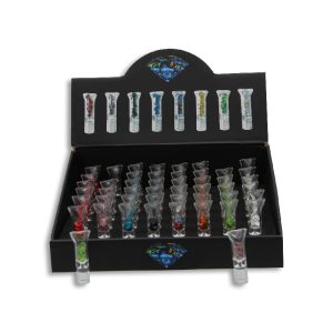 FANCY GLASS FILTER WITH BEADS 48 CT