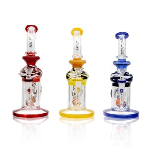 9.5'' BEND GLASS WATERPIPE