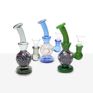 7'' SPIRAL COLOR BALL WATERPIPE