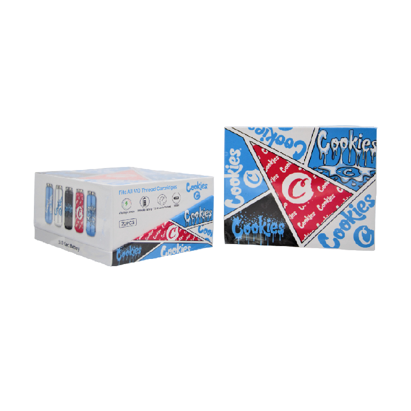 COOKIES 510 CART BATTERY(500MAH) BOX OF 20 Gotham Distro X OB Wholesale