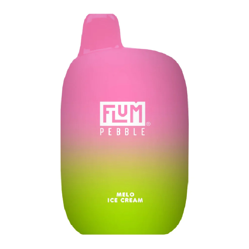 FLUM PEBBLE DISPOSABLE 6000PF MELON ICE CREAM BOX OF 10 Gotham Distro