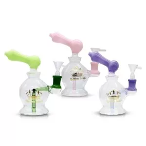 7'' BENT NECK URBAN GLASS WATERPIPE