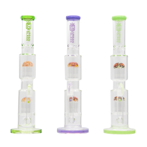 18” MULTI CHAMBER URBAN GLASS WATERPIPE