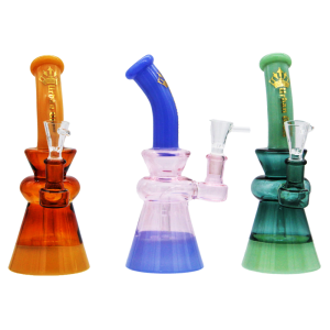8'' FULL COLOR URBAN GLASS WATERPIPE