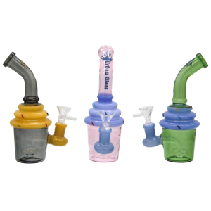 7'' COLOR ICRECREAM TUBE URBAN GLASS WATERPIPE