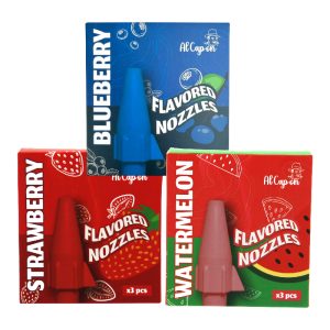 AL CAP ON Flavored Nozzles – Box of 3 – Wholesale Vape Distributor New York