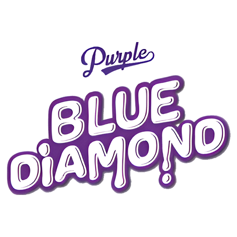 Purple Blue Diamond