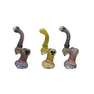 8'' GOLD FUMMED SHERLOCK BUBBLER