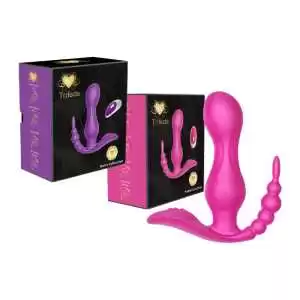 TRIFECTA 3 IN 1 VIBRATOR WITH REMOTE
