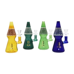 8'' HONEYCOMB ROCKET W/ AMERICAN MATRIX SHOWER URBAN GLASS