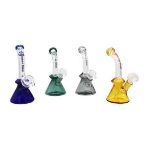 6'' COLOR TUBE BEND URBAN GLASS WATERPIPE
