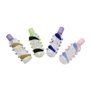 4'' SLYME TUBE MOUTH LEAF TOP HAND PIPE