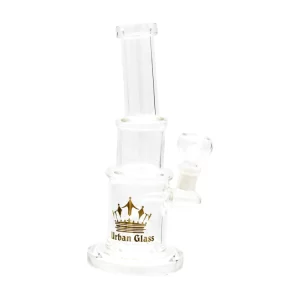 9'' CLEAR MATRIX BEND URBAN GLASS WATERPIPE