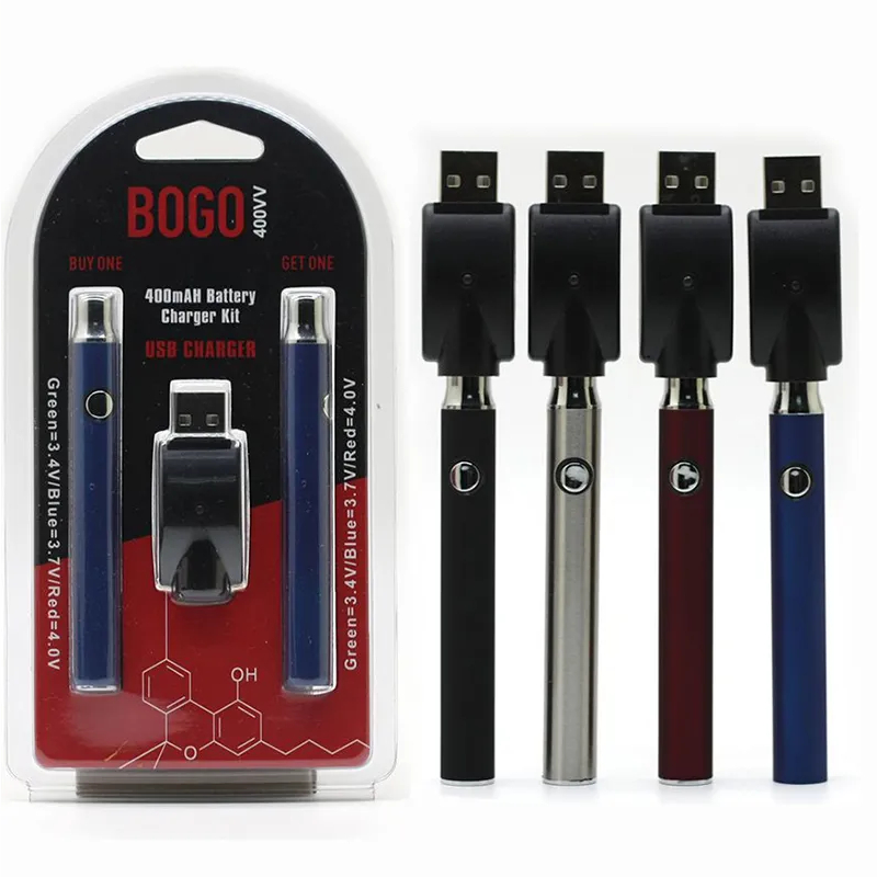 BOGO 400MAH BATTERY CHARGER KIT Gotham Distro