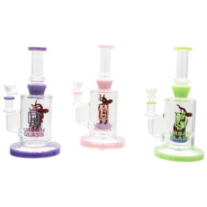 9'' SEA SQUID URBAN GLASS WATERPIPE