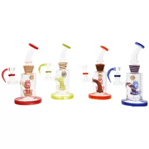 8.5'' FLOWER BALL URBAN GLASS WATERPIPE