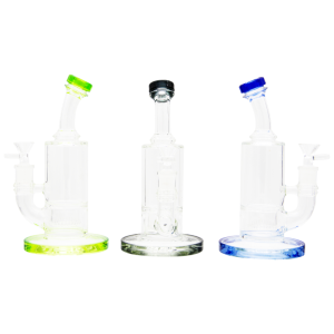 8.5'' CLEAR GLASS WATERPIPE