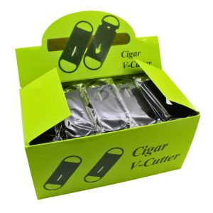 KINGSTAR CIGAR CUTTER V-CUTTER 50CT BOX (8172-V)