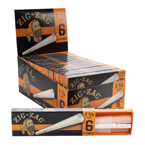 ZIG ZAG CONE 1.25 PACK OF 6