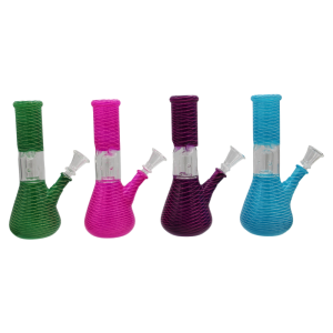 8'' PERC NET GLASS WATERPIPE