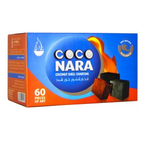 COCO NARA CHARCOAL 60CT COCONUT SHELL CHARCOAL