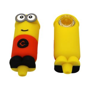4.2'' SILICON HANDPIPE W/ MINIONS  DESIGN