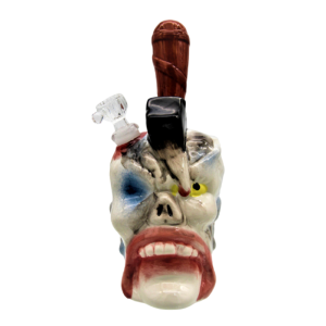 8” ceramic waterpipe featuring iconic superhero figure – Gotham Distro
