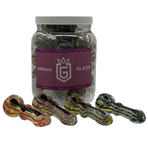 3.5'' INSIDE OUT DICRO HAND PIPE 18CT JAR