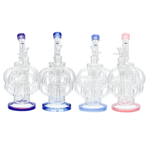 10.6” 8 ARM RECYCLER URBAN GLASS