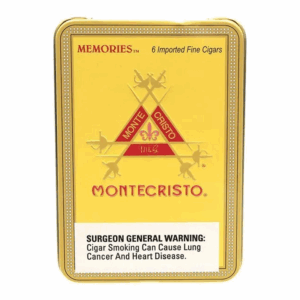 MONTECRISTO MEMORIES TINS (33 X 4) UNIT OF 30 (5 TINS OF 6)