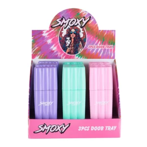 SMOXY 3PCS DOOB TRAY -BOX OF 12 (SG303D)