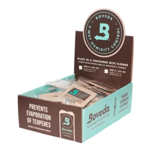 BOVEDA TWO WAY HUMIDITY CONTROL 62% RH -BOX OF 100 (SIZE 8)