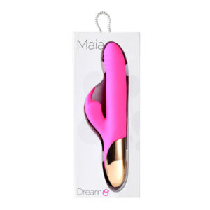 MAIA DREAM PINK -10 FUNCTION RECHARGEABLE SILICONE RABBIT