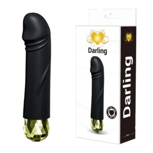 DARLING METALLIC  ACCENT MINI BULLET BLACK