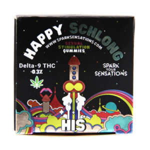 HAPPY SCHLONG FOR HIM ENHANCEMENT GUMMIES INFUSED D9 PCS