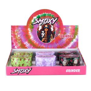 SMOXY GIRL GRINDER WHOLE BODY PRINT 63MM 4 PART -BOX OF 6 (SG305D)