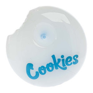 COOKIE BITE HAND PIPE WHITE  (CKH 002)