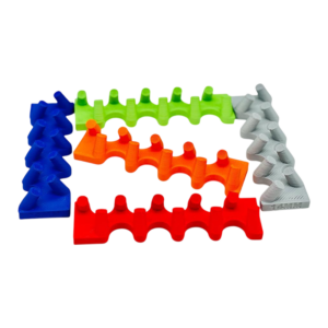 RECTANGLE BANGER STAND BEND TOP +CUT SIZE 18MM (DB 4 18MM)