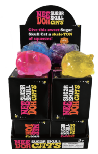 NEE DOH SUGAR SKULL CATS MALTOSE SQUISHY (TY 075) – 12PCS DISPLAY